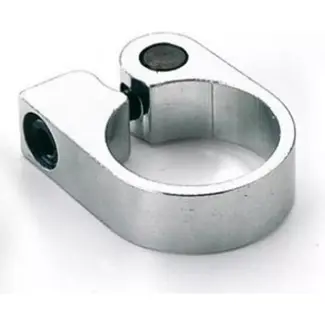 Mirage Zadelpenklem - Staal - 31.8 mm - Zilver - Lichtgewicht 38g