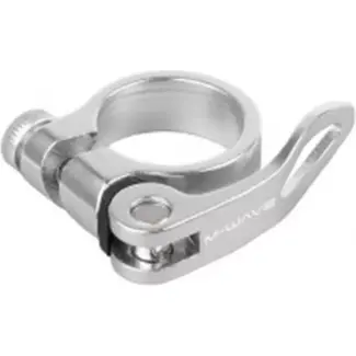 Mirage Zadelpenklem - Snelspanner - Aluminium - 31.8 mm - Zilver