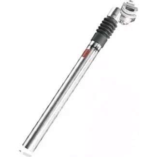 M-Wave Geveerde zadelpen - Verstelbare voorspanning - 40 mm veerweg - 27.2x315 mm - Zilver M-Wave Geveerde zadelpen - Verstelbare voorspanning - 40 mm veerweg - 27.2x315 mm - Zilver