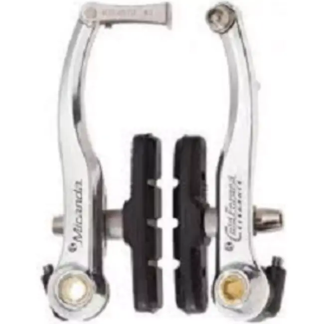 Miranda Universele V-brake set - Aluminium - Zilver - 108 mm arm - 70 mm remblokjes