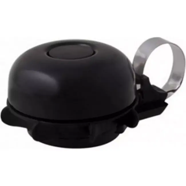 Spanninga Fietsbel - Klassiek Design - Zwart - Aluminium - 57 mm - 60 gram