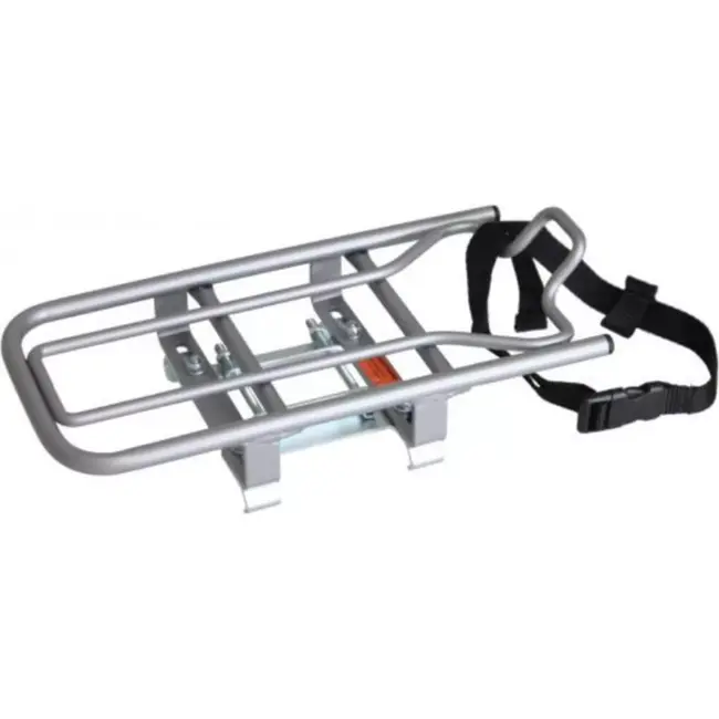 Steco Universele opzetdrager - E-bike - Zilver - 32x16x5 cm - Max. 35 kg - Inclusief montageset