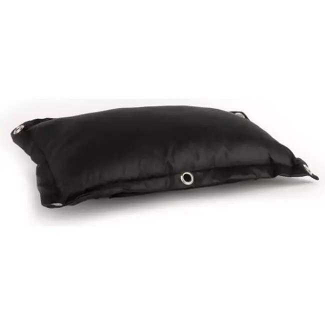 Nietverkeerd Bagagedrager kussen - Waterdicht - Zacht comfort - Zwart - 34x18x9 cm