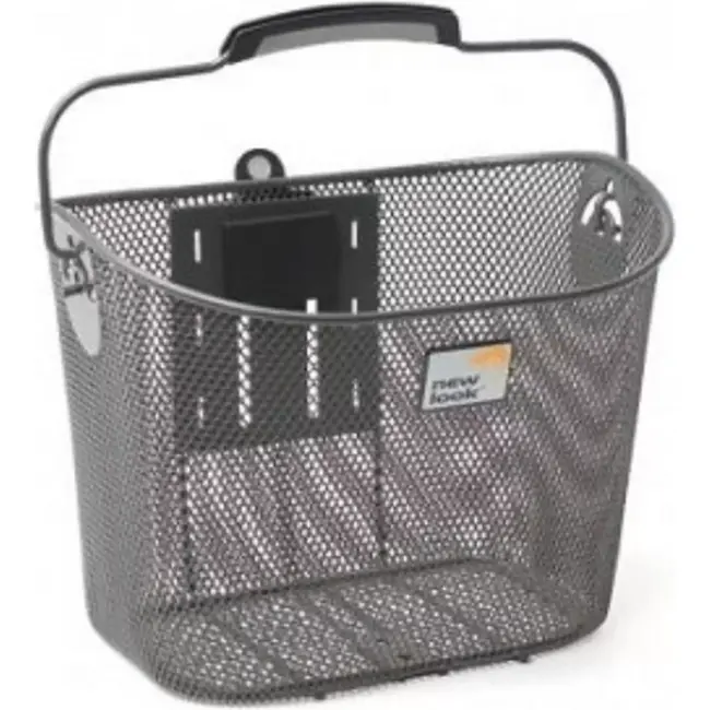 New Looxs Fietsmand met Smartlock - Afneembaar - Zwart - 21L - Verstelbaar - Inclusief Bevestiging