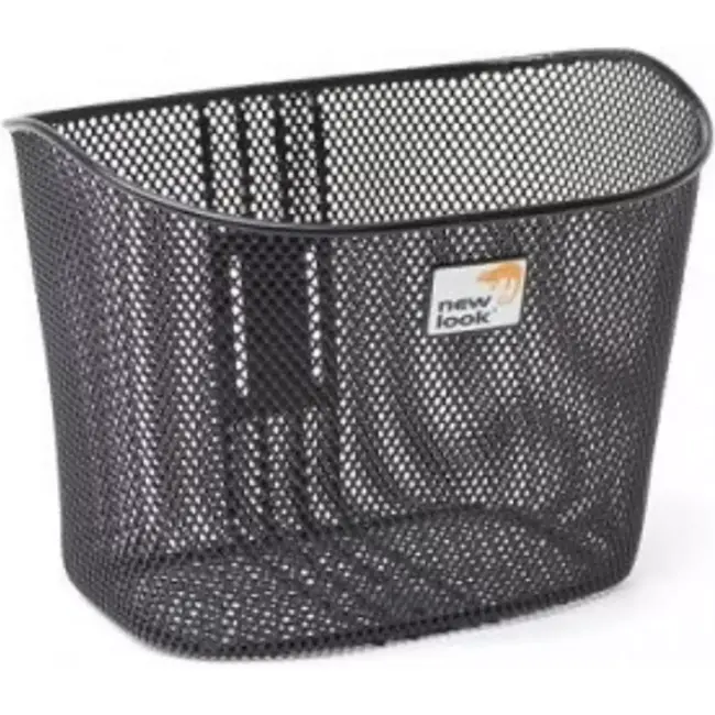 New Looxs Fietsmand - Rapidlock Bevestiging - Zwart - 21 Liter - Verstelbaar - Stuurpenmontage