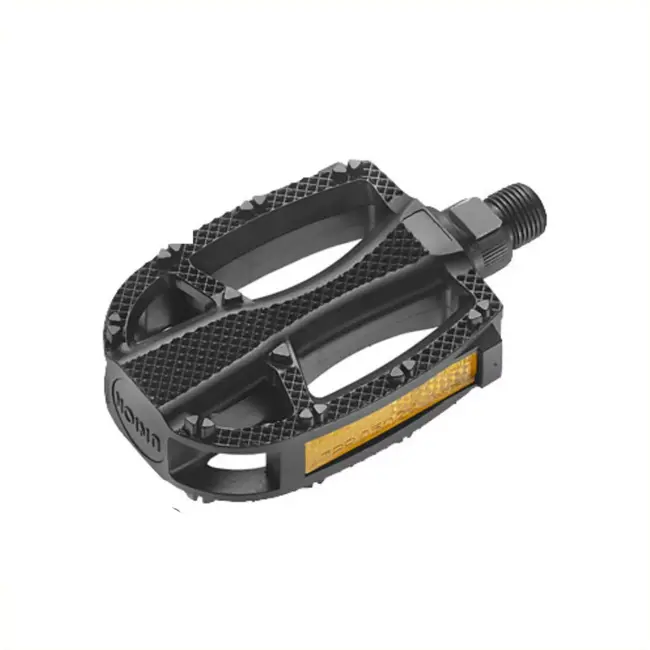 Union Kinderfiets pedalen - zwart kunststof - glijlager - 9/16 draad