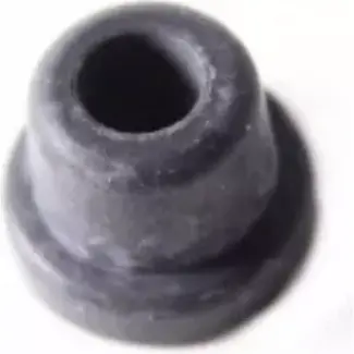 Alligator Rubber verloopnippel - 13mm breed - Zwart - Voor nippel 3132