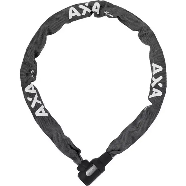 AXA Kettingslot - 95 cm - 5,5 mm schakels - Zwart - Inclusief 2 sleutels