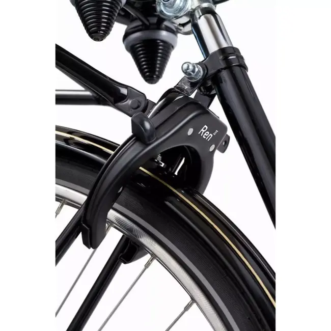 AXA Ringslot met brede opening en anti-boor beveiliging - 61 mm - zwart