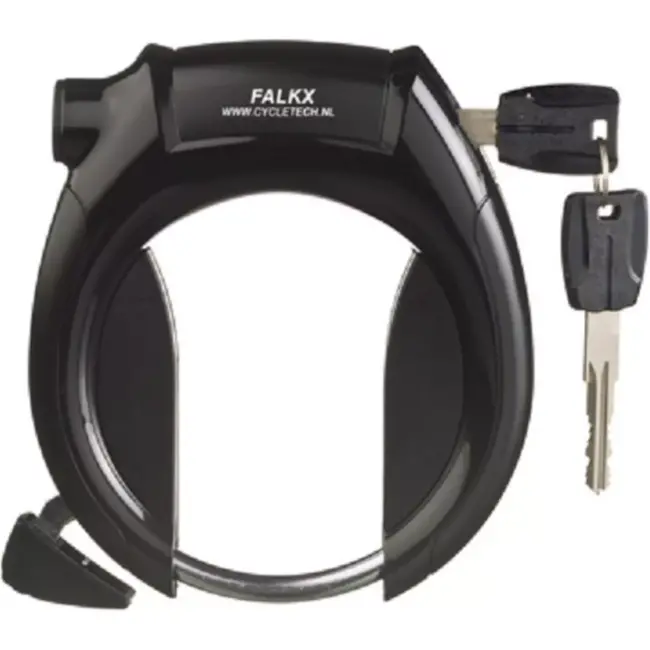 Falkx Extra sterk ringslot - Weerbestendig - Inclusief 2 sleutels - Gehard staal - Anti-roest coating