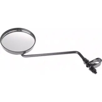 Trumpf Fietsspiegel - 105mm chroom - stuurmontage - niet-verblindend glas