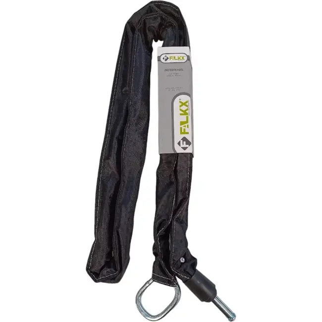 Falkx Insteekketting 140 cm - Geschikt voor Axa en Shield sloten - Zwart - Robuust en Veilig