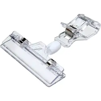 Mirage Prijskaartklem stuur - Transparant - 11x8 cm - Voor fietshandvatten