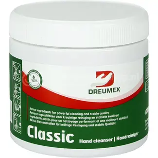 Dreumex Handreinigingsgel - Microkorrels - Oplosmiddelvrij - 600 ml - Voor garages en werkplaatsen