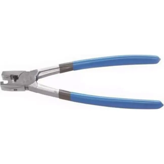 Unior Kettingponstang - Staal en Rubber - 24.3 cm - Zilver/Blauw