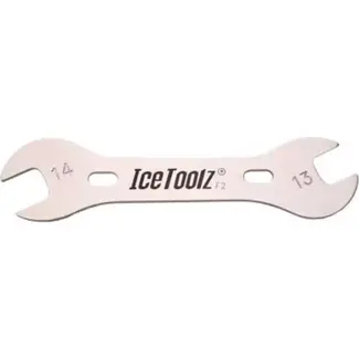 IceToolz Conussleutel - Dubbelzijdig - Chroom-molybdeen - 15/16 mm - Voor fietsreparatie