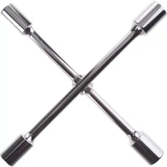 Eldi Kruissleutel - Fietsonderhoud - Staal - 12/13/14/15 mm - Zilver - 20 cm