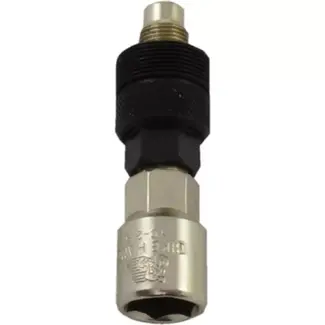 Falkx Universele cranktrekker - robuust staal - chroom afwerking - zilver/zwart