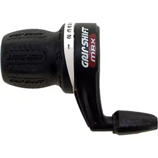 Sram Grip shift set - 18 versnellingen - 3x6 configuratie - ergonomisch ontwerp - zwart