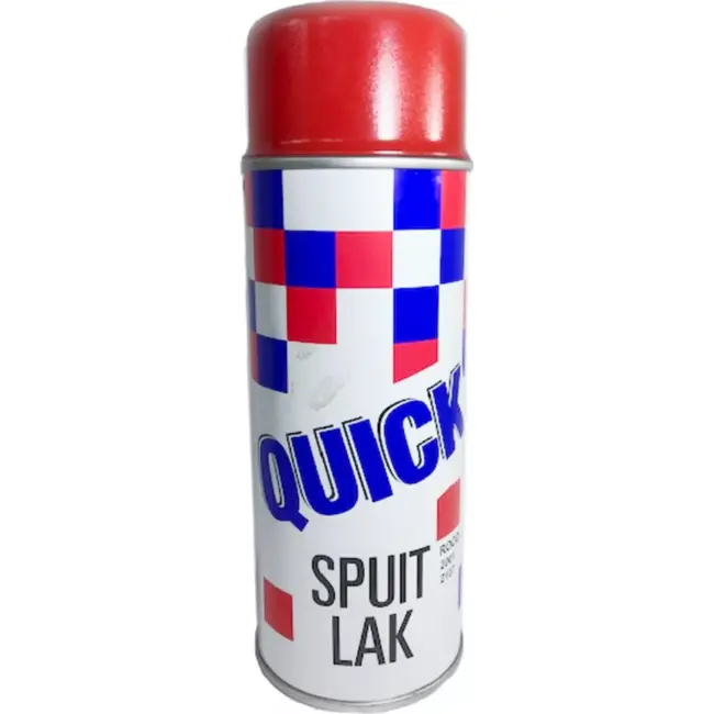 Quick Sneldrogende lak - glanzend oranje-rood - 400 ml - veelzijdige toepassing