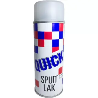 Quick Matte blanke lak - 400 ml - Sneldrogend - Voor binnen en buiten - Veelzijdig gebruik