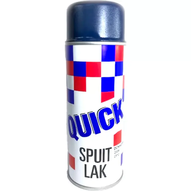 Quick Donkerblauwe spuitlak - 400 ml - Geschikt voor diverse materialen - Eenvoudige applicatie