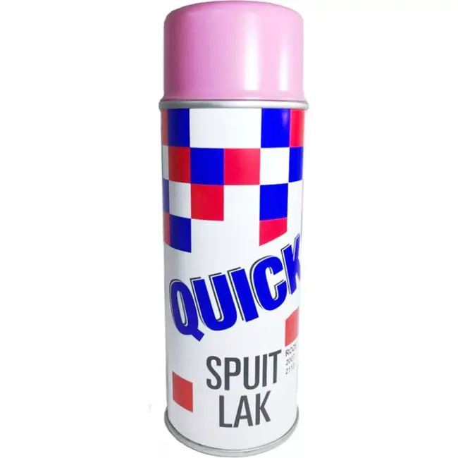 Quick Roze lak - 400ml - Duurzame afwerking - Geschikt voor fietsen en metalen oppervlakken