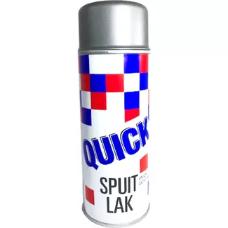 Quick Licht antraciet lak - 400ml - Sneldrogend - Duurzaam - Geschikt voor binnen en buiten