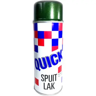 Quick Donkergroen metallic lak - 400ml - Sneldrogend - Veelzijdig gebruik