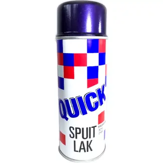 Quick Metallic paarse lak - snelle droging - veelzijdige toepassing - 400ml