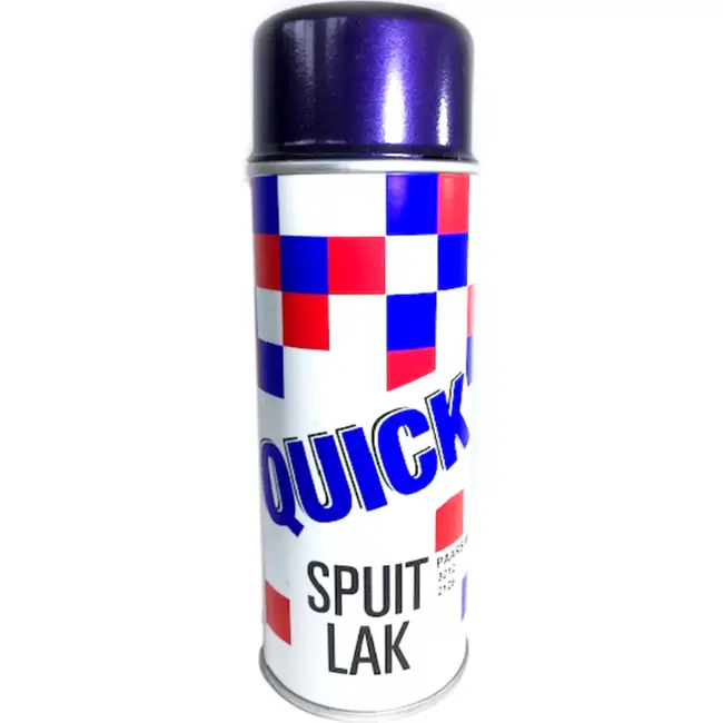 Quick Metallic paarse lak - snelle droging - veelzijdige toepassing - 400ml
