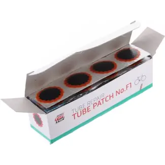 Rema Tiptop Binnenbandpleisters - 25mm - Dubbel gelaagd - Koud gebruik - 100 stuks