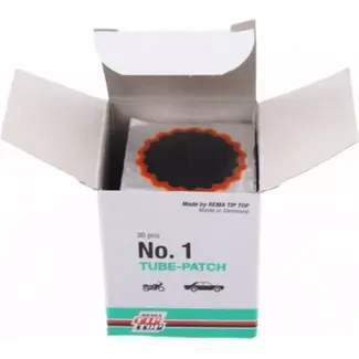 Rema Tiptop Binnenbandpleister 37mm - Dubbele Laag - Koud Vulcanisatie - Sterke Reparatie Rema Tiptop Binnenbandpleister 37mm - Dubbele Laag - Koud Vulcanisatie - Sterke Reparatie
