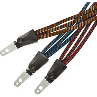Falkx Trio snelbinder - RVS haken - 62 cm - assorti kleuren
