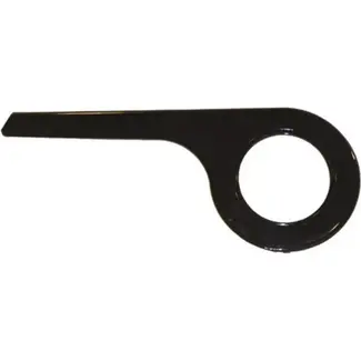 M-Wave Kettingscherm met beugel - 38-40T - 550mm lengte - 180mm hoogte - zwart