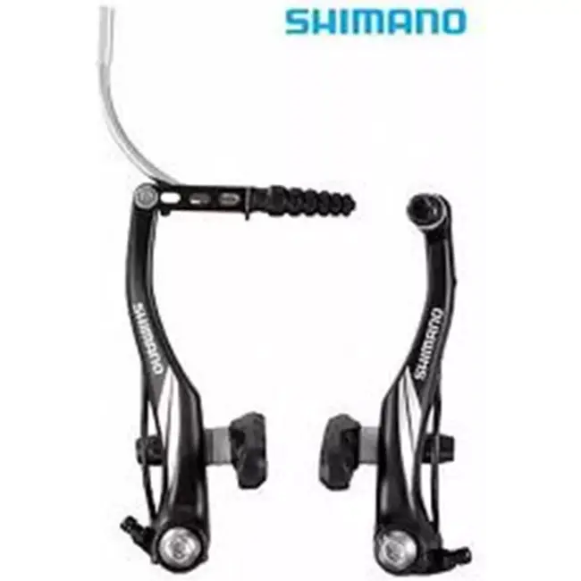 Shimano V-brake voor trekkingfiets - betrouwbaar en stil - zwart