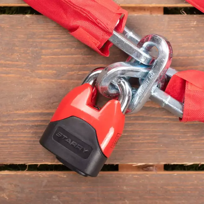 Citycat Kettingslot 120 cm - Gehard Staal - ART 4 - Inclusief Hangslot en 3 Sleutels