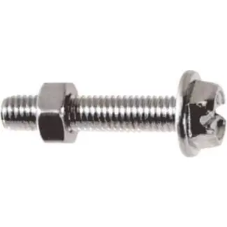 Bofix Spatbordbout M5x12 - Staal - Zilver - Set van 100