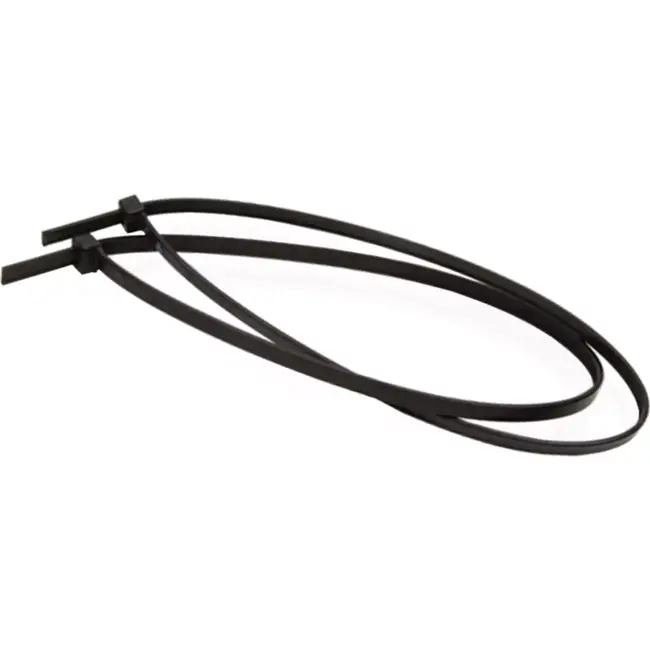 Falkx Kabelbinders zwart - 280x3.6 mm - Duurzaam kunststof - Set van 100 stuks