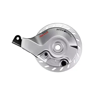 Shimano Achterrem - Rollerbrake - Verhoogde remkracht - Weerbestendig - Zilver - Inclusief montagemateriaal