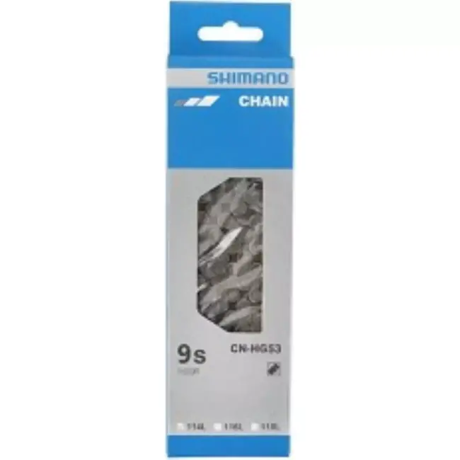 Shimano Ketting - Super smal - 9-speed - 114 schakels - Zilver - Duurzaam staal