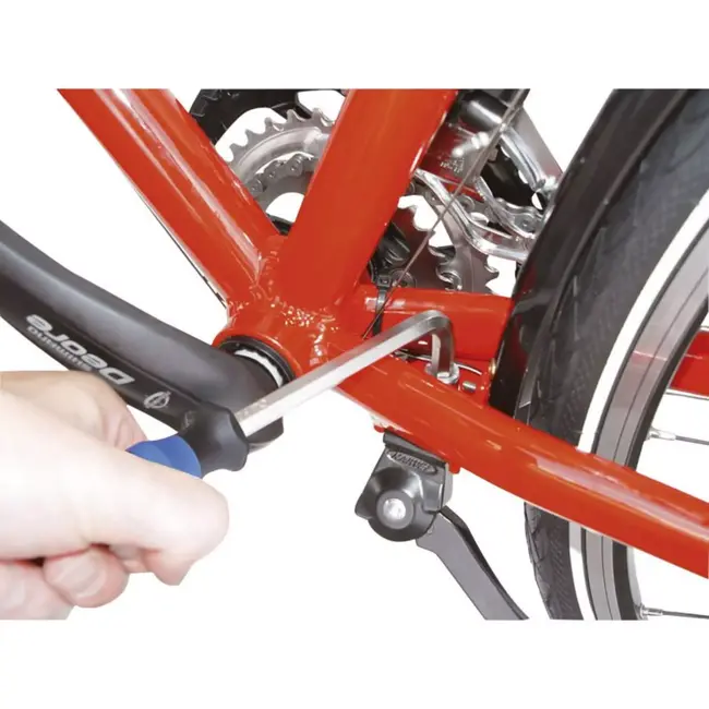 Cyclus Inbussleutel 8mm - L-vorm - Duurzaam chroom-vanadium - Voor moeilijk bereikbare plekken