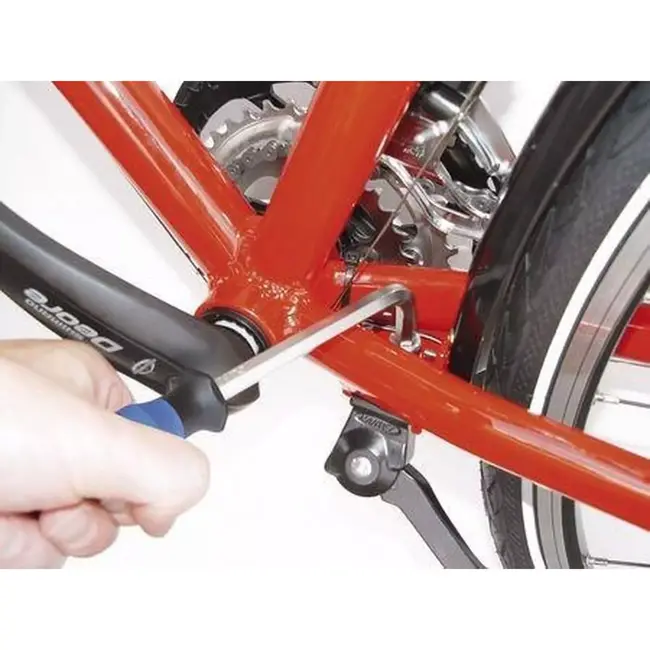 Cyclus Inbussleutel haaks - 6mm - Staal - L-vormig - Zwart/Blauw