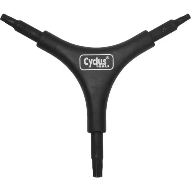 Cyclus Y-sleutel voor Torx schroeven - Maten 25/30/40 - Ergonomische grip - Duurzaam staal