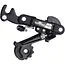 Sunrace Achterderailleur - 6/7-speed - lange kooi - staal - zwart