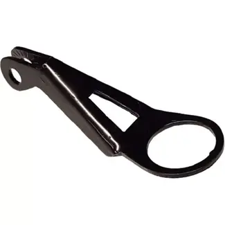 Falkx Zwarte stalen koplamp snephaak - duurzaam en compatibel - 25 mm binnendiameter