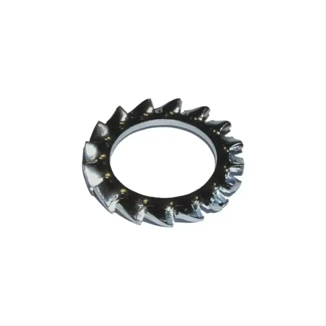 Bofix Tandveerring M6 - Zelfborgend - Verzinkt - Per 100 stuks