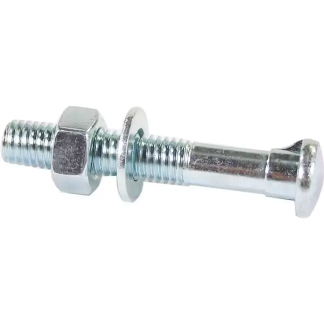 Bofix Zadelklembouten - Verzinkt - M8 x 50 mm - Set van 12 - Roestbestendig