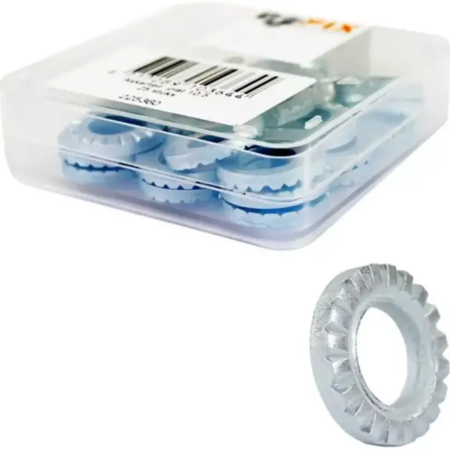 Bofix Kartelringen plat achteras - stevige grip - per 25 stuks