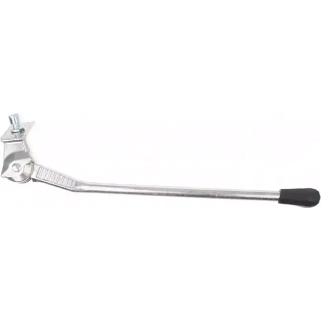 Falkx Fietsstandaard zilver - 300mm - vast - voor 28-inch fietsen - lichtgewicht aluminium